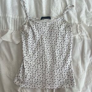 brandy melville floral tank